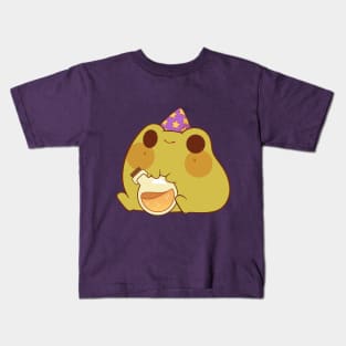 Wizard frog with potion Kids T-Shirt